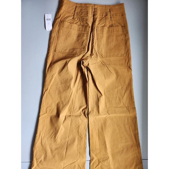 NWT Maeve The Junie High-Rise Magic Fabric Flare Pants Sz 25 Bronze #7B510 - Picture 7 of 12